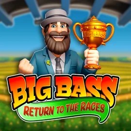 Big Bass Return to the Races online game logo by Pragmatic Play on spinittcasino.es
