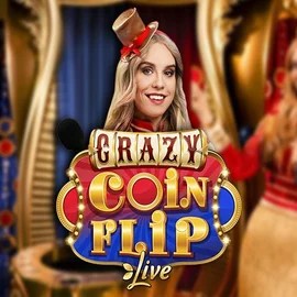 Enjoy Crazy Coin Flip by Evolution – logo hosted on spinittcasino.es