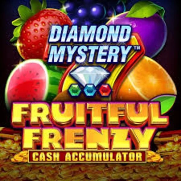 Diamond Mystery Fruitful Frenzy Cash Accumulator slot logo by Greentube at Spinit Casino