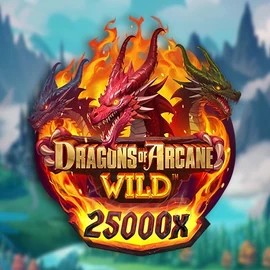 Dragons of Arcane Wild logo by Foxium Spinit Casino