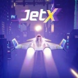 jetX online game logo by SmartSoft on spinittcasino.es