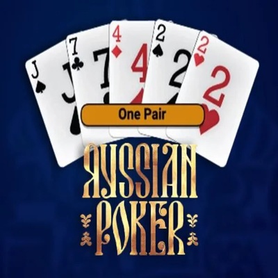 Russian Poker logo by OneTouch Games at Spinit Casino